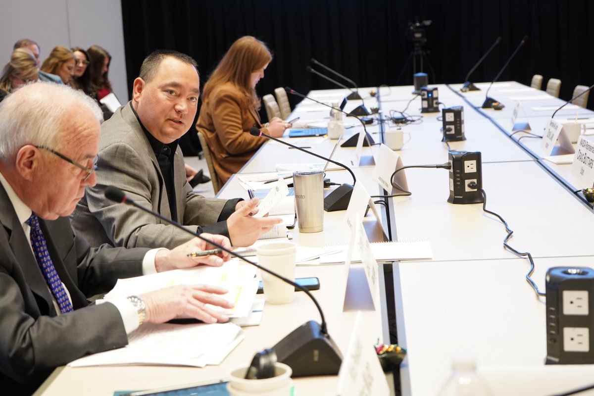 NASDAnews's tweet photo. At today’s Winter Policy Conference, federal and regional groups met with NASDA to continue collaborating on topics in the #food and #agriculture industry. Join us tomorrow for #policy discussions and our panel on developing the future of the #agworkforce! #UnitedWeThrive https://t.co/PooaKJpj8N