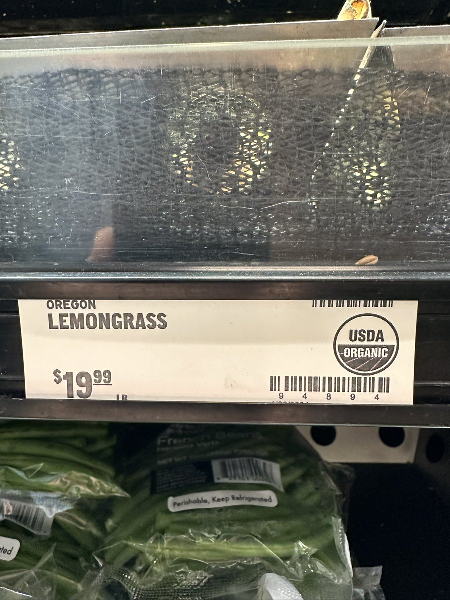 seriously curious where <a href="/newseasons/">New Seasons Market</a>  is sourcing their Lemongrass from - 19.99 a lb is tOtAlLy AForDaBLE
