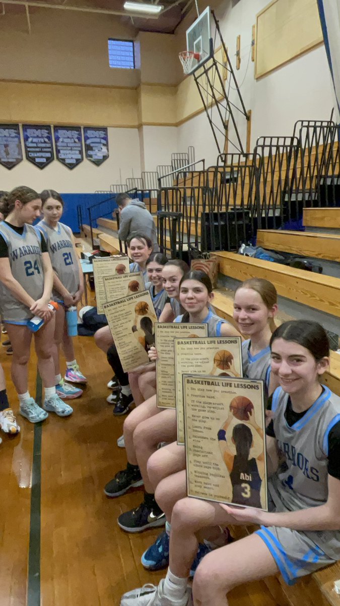 MikeMantonBSU's tweet photo. With our win today, the girls have clinched the Massasoit Championship. To say I’m the proudest coach ever is putting it lightly. Thank you to Coach Botehlo for his support, guidance and assistance with this accomplishment. @HurleyMiddle Congrats girls! https://t.co/9HEagLxNhO