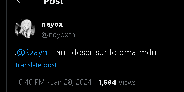 BilarX's tweet photo. @Astralsq @FursoxFtn @Revenja_ il est bien renseigner le neyox! https://t.co/Vebfyx8TPa
