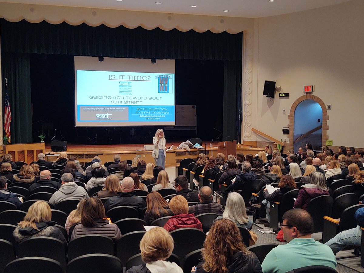 Thanks to NYSTRS Board Member Beth Chetney for talking to WTA Members about retirement today! <a href="/NYSUTWNY/">NYSUT WNY</a> <a href="/nysut/">NYSUT</a> <a href="/coachcant/">Coach</a>  <a href="/bethchet419/">Bethchet</a>