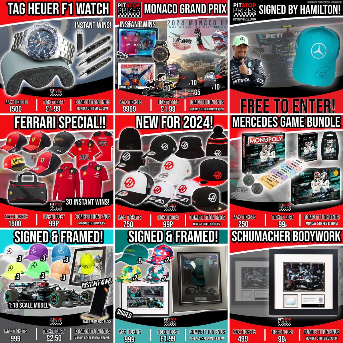 Pitstop Prizes tweet media