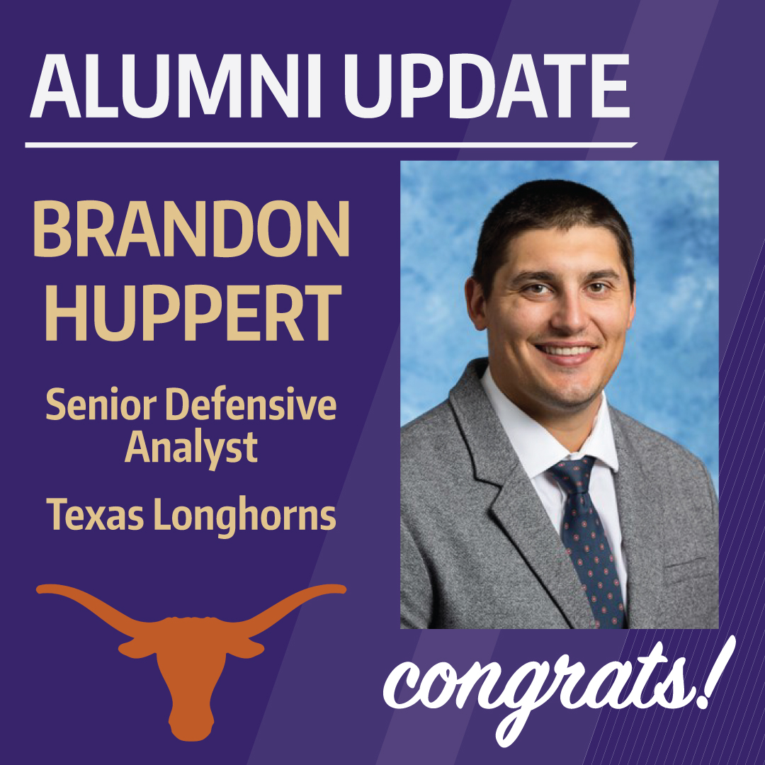 uw_ial's tweet image. Congratulations to Brandon Huppert on joining the coaching staff of @TexasFootball!

#IALFam x #HookEm
