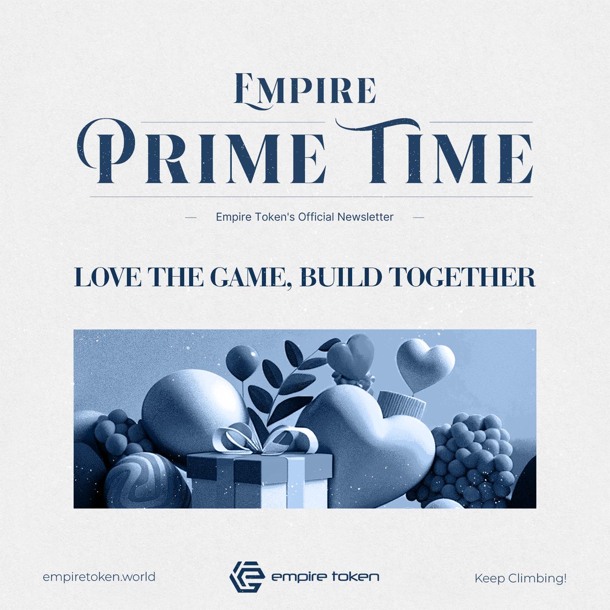 RealEmpireToken's tweet photo. Love fuels our journey of collective growth as we come together to build a decentralized world that thrives on unity and shared vision 🤝 https://t.co/o7wRnTffpT