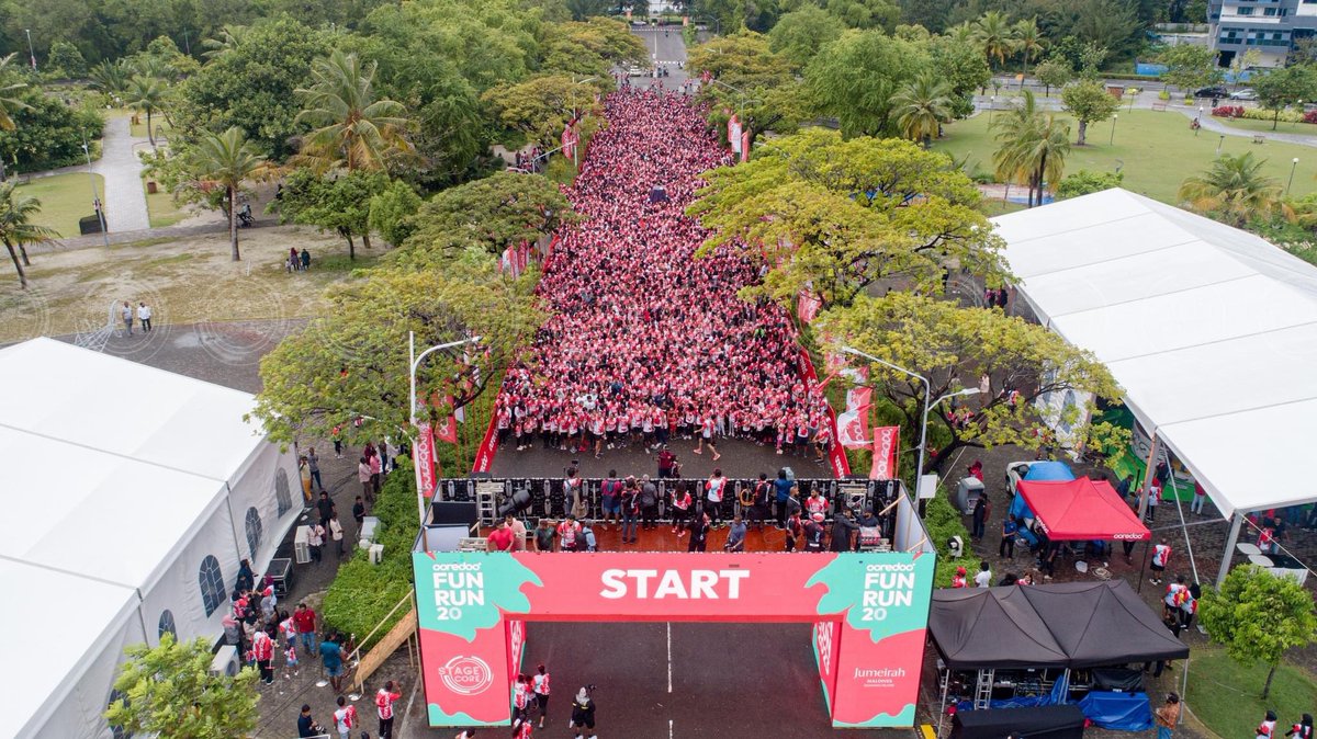 stagecoremv's tweet photo. The Biggest, Most Happiest 5K Run in the Maldives!

📸 Enjoy the Spectacle!
@OoredooMaldives Fun Run 2023, where @stagecoremv Total Solutions brought joy, excitement, and unparalleled excellence together!

🔊 Unmatched Sound Experience:
Our cutting-edge sound system, meticulously curated by Stage Core experts, resonated through the hearts of over 7,000 participants, creating an electrifying ambiance for the Ooreedo Fun Run 2023.

🎭 Captivating Stage Presence:
Our stages, designed to be the heartbeat of the event, showcased the runners in the spotlight and created an immersive experience for spectators.

A heartfelt appreciation to our sound engineer, Jinan Abdulla, whose exceptional skills ensured that every beat resonated in the ears of the runners, fuelling their hearts to pump with the rhythm of the music. Exceptional job!