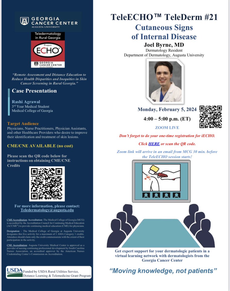 sanntellano's tweet image. #AllTeachAllLearn  ECHO sessions of the month❗️Join us to learn on skin and CRC #cancer ❗️Take a look to our speakers and topics❗️ iecho.org/public/program…