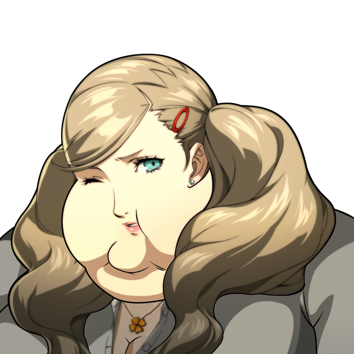 PlusSizePanther's tweet photo. @shinmenzerker “How much would I… huh? I- I’m not actively trying to put on weight or anything like that-!!”

It’s true! She’s only as big as she is because she can’t curb that ridiculous appetite of hers. https://t.co/S0KVIfTuIu