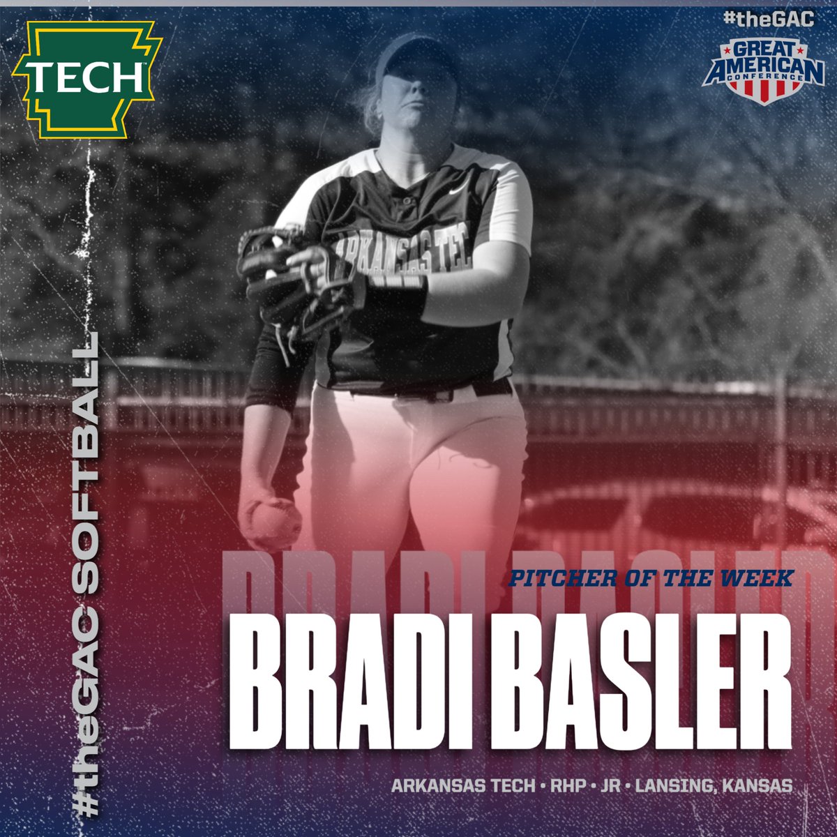 GACAthletics's tweet photo. #theGAC 🥎 WEEKLY AWARD WINNERS:
Player - Regan Dillon, C/UTL @MuleriderSports 
Co-Pitcher - Bradi Basler, RHP @ATU_Athletics &amp; 
Blaire Gentry, RHP @SWOSUAthletics https://t.co/4FCmcmIizt