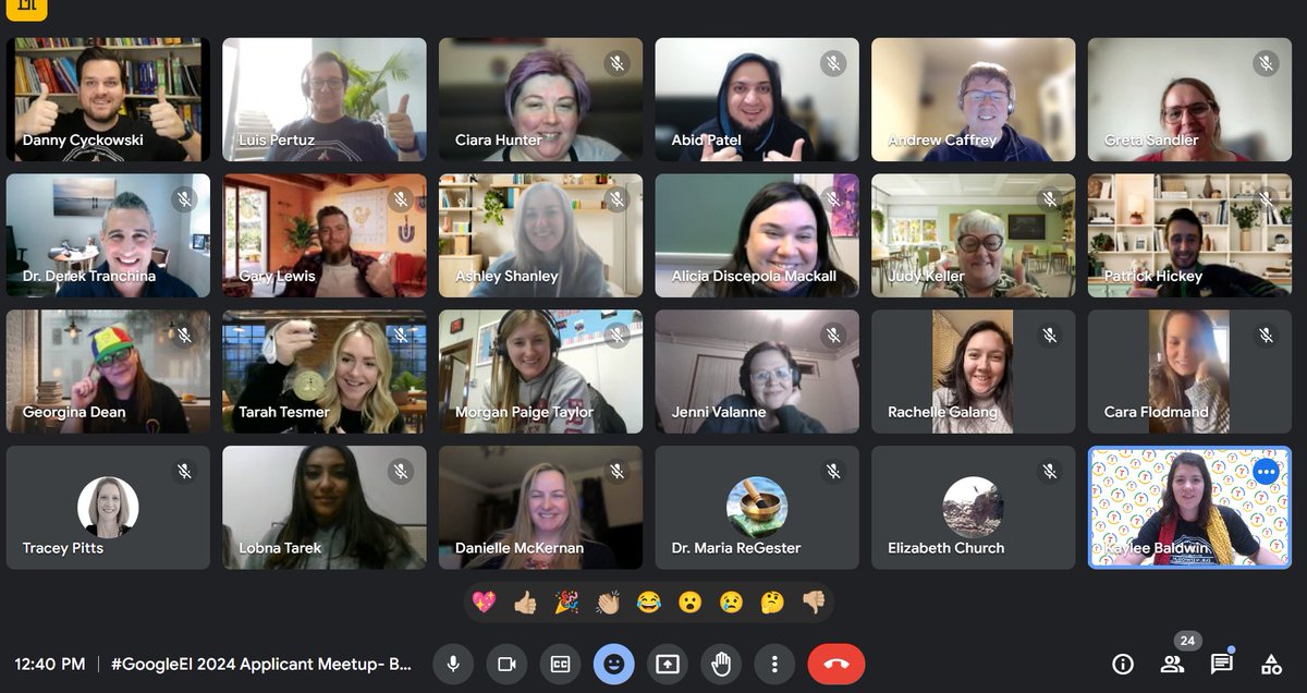 DanielCyckowski's tweet photo. What an AMAZING #RallyofChampions today! More successful than @mskb26 & I could have imagined, discussing #GoogleEI, getting thoughts & perspectives from so many of you! We’re giving the people what they want, so be on the lookout for round 2 where we can brainstorm problems to use on our application! 
#GoogleChampions #EdTech #GfE

@mskb26 
@PMGoogleGoddess 
@MsAshleyShanley 
@traceypittsedu 
@MrCaffrey 
@pertuzluisfer 
@redefineED 
@adm_learning
@CiaraLHunter
@DerekTranchina
@EdTechGaz
@abid_patel 
@JValanne
@TarahTesmer
@MsTayGrade7LA
@AcademyDanielle
@PatrickHickey18
@techiessspace