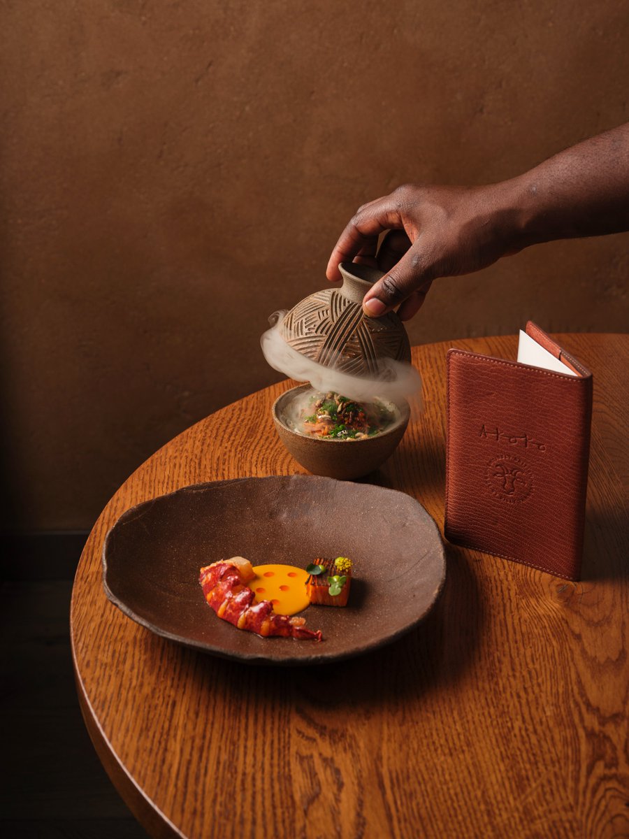 MichelinGuideUK's tweet photo. The highly creative, technically superb West African cooking at Akoko is rewarded with One MICHELIN Star
#Fitzrovia #MICHELINGuideGBI #MICHELINStar https://t.co/lrjdXVrBp9