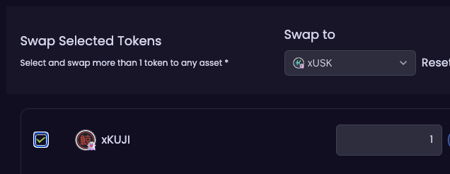 brether3n's tweet photo. Building on the great work of @amitpr, I've extended the ghost swap adapter to support swapping from and to ghost positions. It means you can use Dust Buster to swap multiple tokens directly into a lending position to earn interest on Ghost. #DefiSwap

And its all open sauce. https://t.co/z0VMTPWdbH