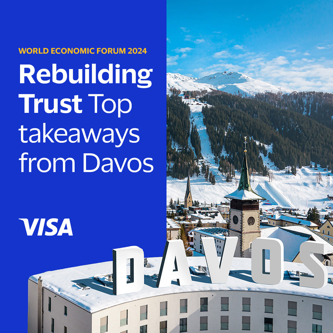 How do you “Rebuild Trust” in the age of AI? With #WEF2024 now behind us, Todd Fox, explains how Visa is positioned to address AI challenges through innovation, governance and the ability to identify opportunities for economic empowerment: vi.sa/49n4pEf