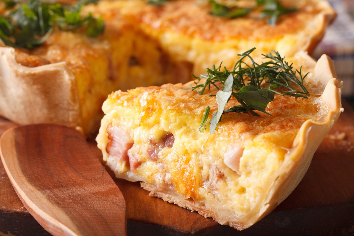 iOieee's tweet photo. "Bite into the rich, buttery crust of French quiches. Elegance in every slice. #FrenchQuiches #SavoryElegance" https://t.co/Sn9XyFwQ3f