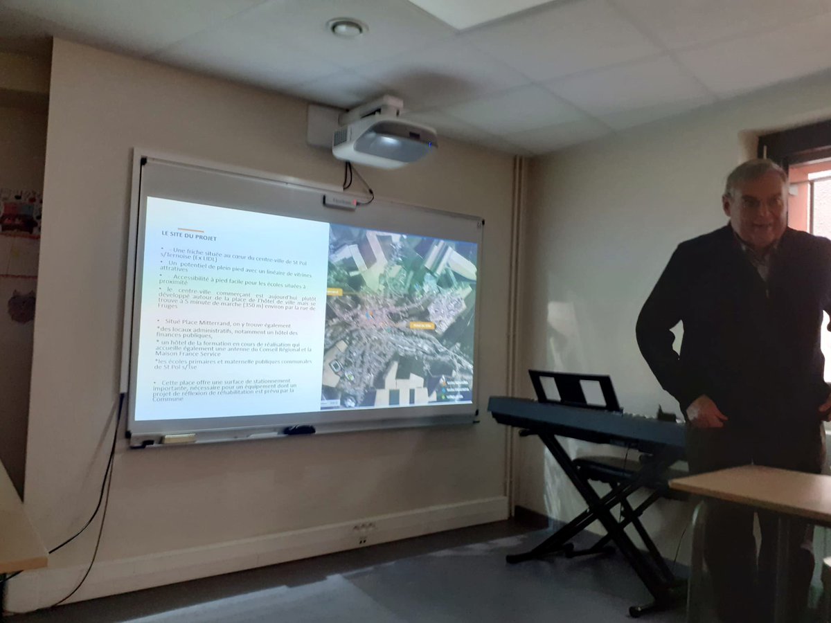 Journée  terrain à l’invitation de mon collègue <a href="/AndreGenelle/">Andre GENELLE</a> visite de l’école de musique à Saint Pol sur Ternoise un projet accompagné par la région <a href="/hautsdefrance/">Région Hauts-de-France</a>, échange sur le nouveau projet d’hôtel de la formation avec <a href="/BRIDOUXMarc/">Marc BRIDOUX</a> président de Ternois Com