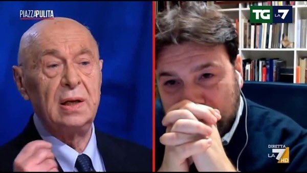 Egr. prof. @tomasomontanari, ho assistito qualche sera fa al dibattito al quale ha preso parte insieme a @paolomieli a @PiazzapulitaLA7 da @corradoformigli e, per quel poco che vale, devo rappresentarle il mio dissenso e, visto il suo ruolo di accademico, anche una certa