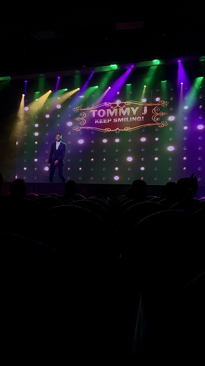 What a lovely 3 shows I did yesterday !! 

Fantastic sound and lights on Ventura 👏🏽

Lots of laughs indeed 🤘🏽

Let’s do it all again tomorrow show 2 🪄 

<a href="/BlackburnIntl/">Blackburn International</a> 
<a href="/pandocruises/">P&O Cruises</a>