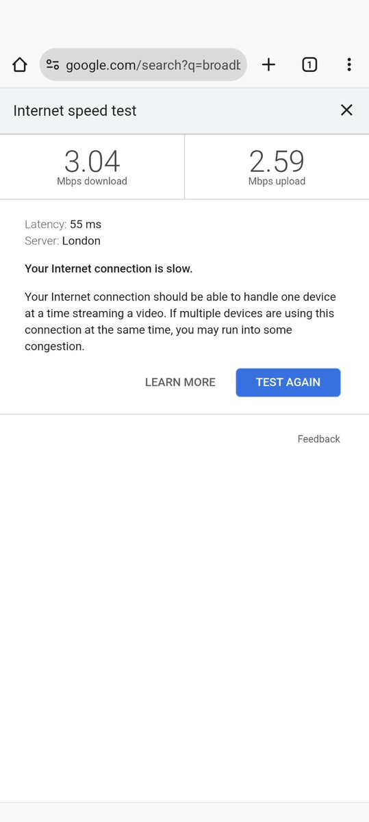 sian_73's tweet photo. @SkyHelpTeam Not the broadband speeds I'm paying for. Can't even watch a video without it stuttering every couple of seconds. https://t.co/2sPw4AsEEW
