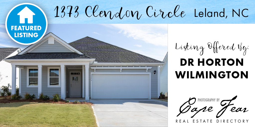 cfredonline's tweet photo. 👇 FEATURED LISTING 👇 🏠
1373 Clendon Circle | Leland, NC
Learn More ➡️ https://t.co/ilL3tHFi8r

#Brandnew 3BR/2BA #home in the beautiful master award winning Brunswick Forest offered by #DRHortonWilmington

#homeforsale #Listing #wilmingtonncrealestate #realestatephotos https://t.co/meTigl5xZR