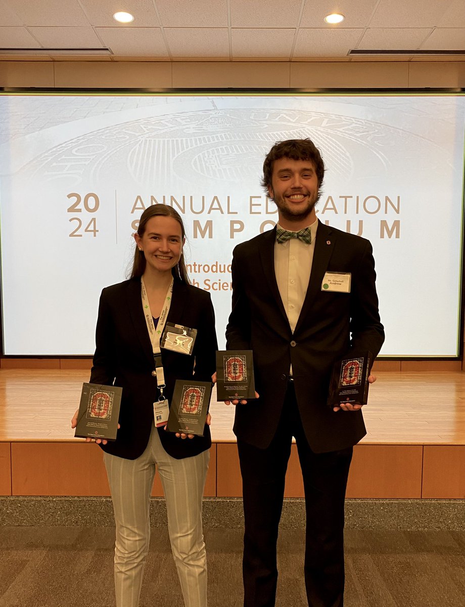 AndrewGotschall's tweet photo. Last month, my short talk on an “Alternative Method to treat Type 1 Diabetes” won 1st place overall, as well as an audience’s choice award, at the College of Medicine Annual Education Symposium.

Thank you so much to the coordinators, judges and attendees of this great event!! https://t.co/K5lpIUp2i3