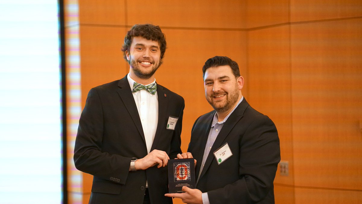 AndrewGotschall's tweet photo. Last month, my short talk on an “Alternative Method to treat Type 1 Diabetes” won 1st place overall, as well as an audience’s choice award, at the College of Medicine Annual Education Symposium.

Thank you so much to the coordinators, judges and attendees of this great event!! https://t.co/K5lpIUp2i3