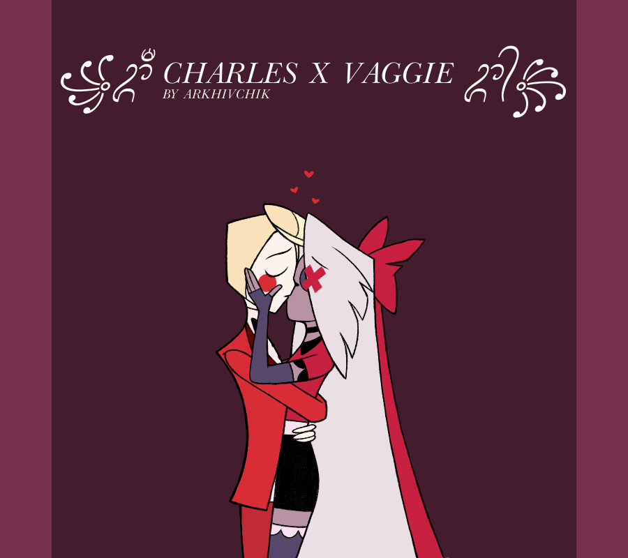Arkhivchik's tweet photo. The final kiss in the series inspired me to draw Charles and Vaggie's kiss 🌈🦋
#HazbinHotel #ОтельХазбин #Genderbend #MaleCharlie #Charles #Vaggie #Chaggie #CharlesxVaggie #RainbowMoth #Redraw #Arkhivchik https://t.co/3FxqPQgvHt