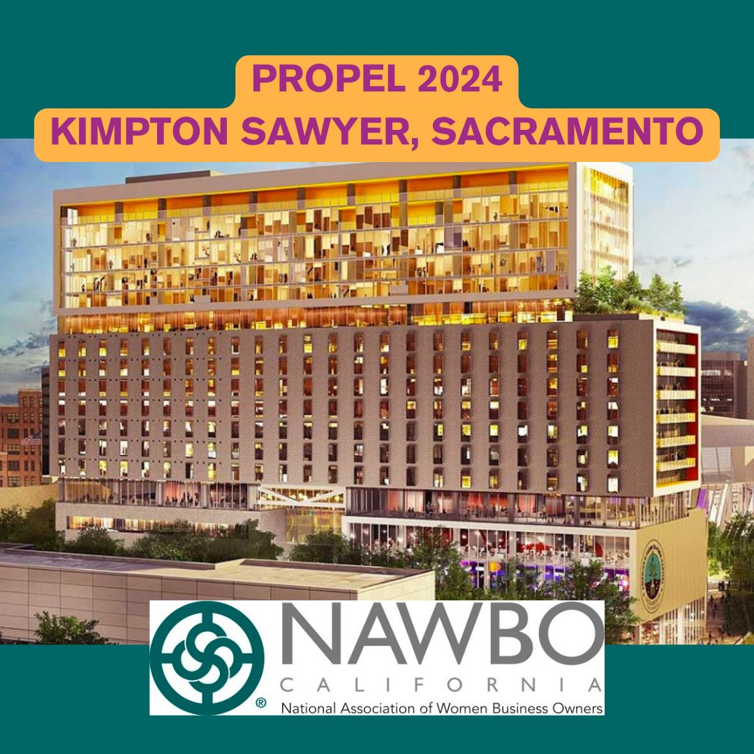 #PROPEL2024: Venue Spotlight! <a href="/Kimpton/">Kimpton</a> 🌟
Rooms with our special rate are filling quickly!📢
Register today to save!🌟

eventbrite.com/e/nawbo-ca-pro…

#NAWBOCA #NAWBO #WomenEmpowerment #WomeninBusiness #WomenSupportingWomen