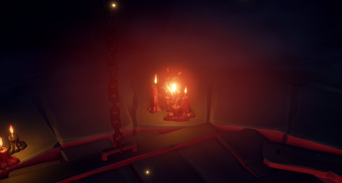 My cat started glowing, any tips on how to resolve this situation without causing a nuclear meltdown?
#SeaOfThieves