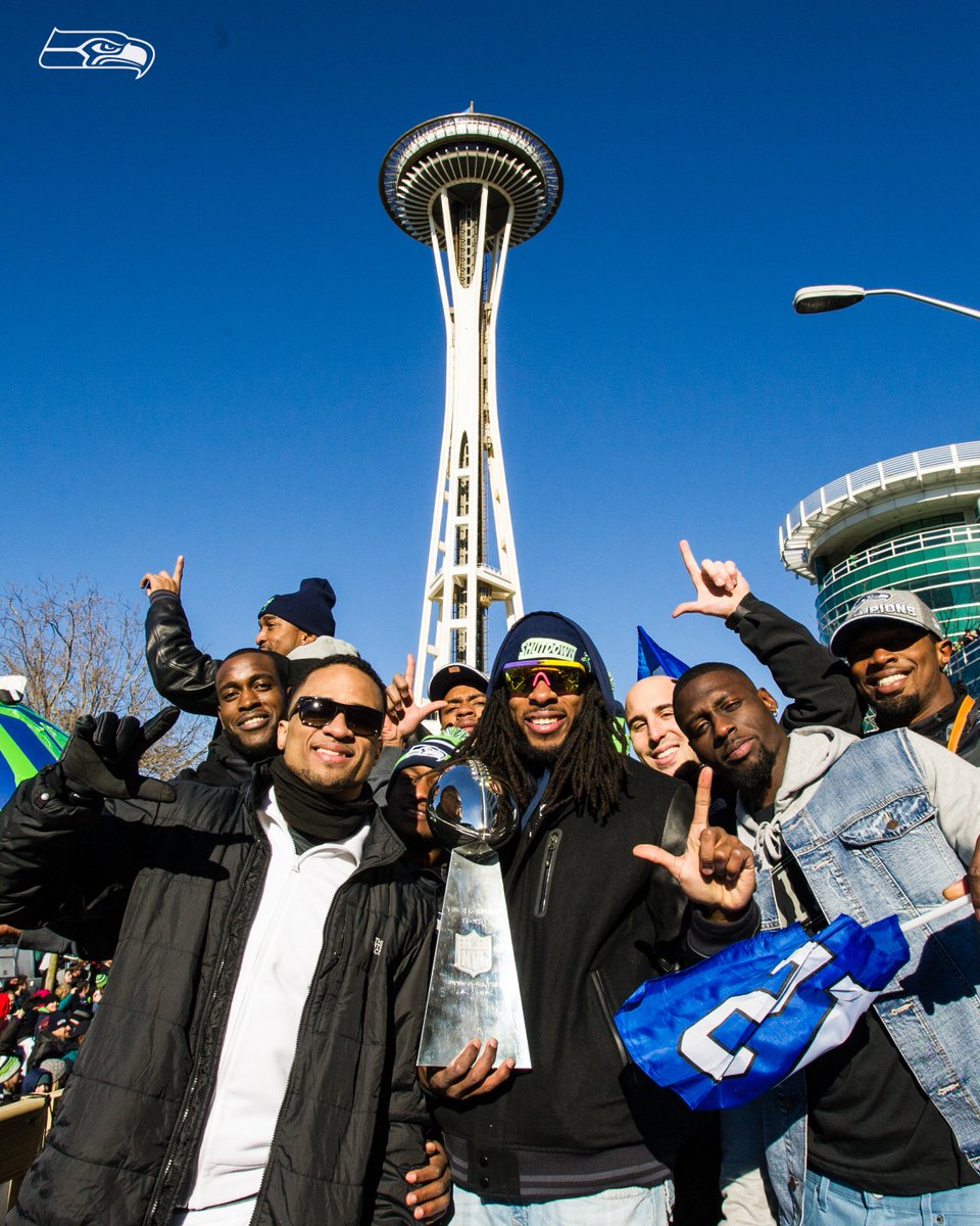 Seahawks's tweet photo. 10 years ago today, we brought the Lombardi Trophy home to Seattle. 🏆 https://t.co/tMibRI0JSE