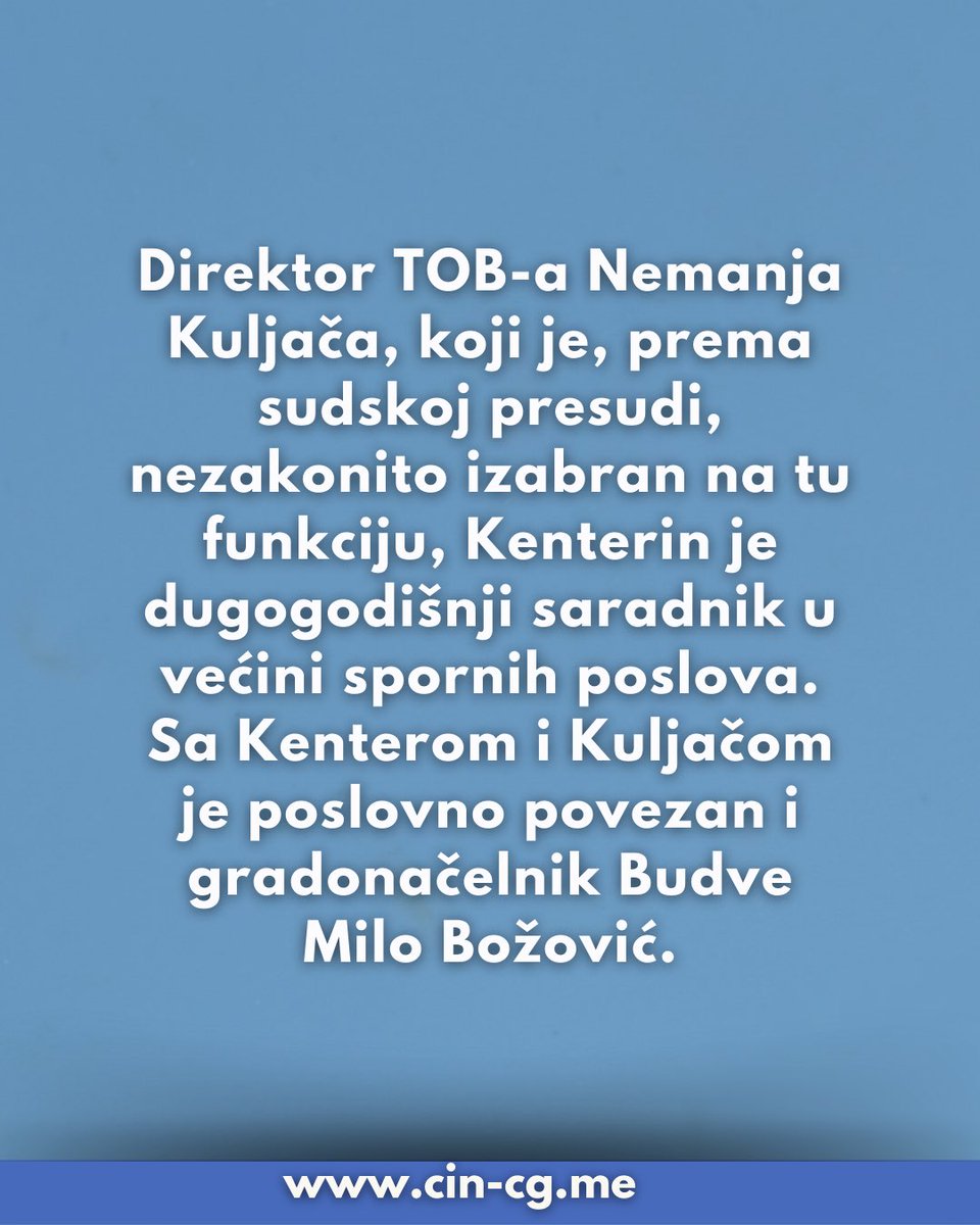 CIN__CG's tweet image. 👉Saznajte više na našem sajtu. 

🖇 cin-cg.me/netransparentn…

#cincg #svetozarmarovic #beograd #istrazivackonovinarstvo #novosti
