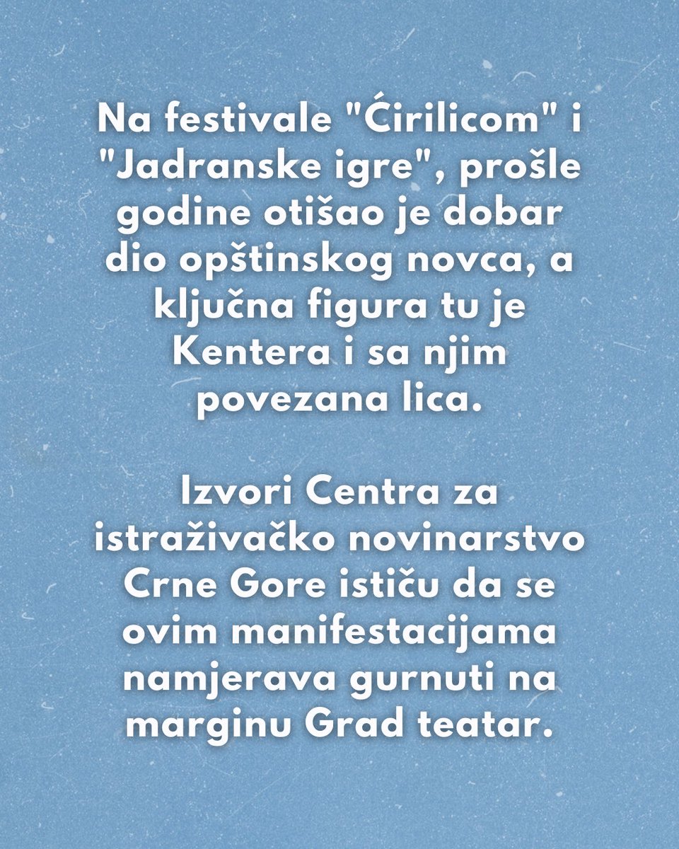 CIN__CG's tweet image. 👉Saznajte više na našem sajtu. 

🖇 cin-cg.me/netransparentn…

#cincg #svetozarmarovic #beograd #istrazivackonovinarstvo #novosti