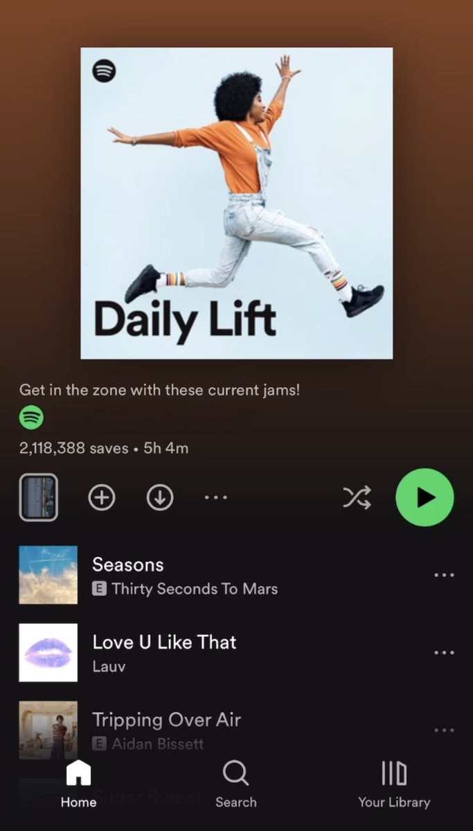 SEASONS NOW ADDED TO <a href="/Spotify/">Spotify</a> DAILY LIFT 🕺🏻🎶

LISTEN NOW!!

open.spotify.com/playlist/37i9d…