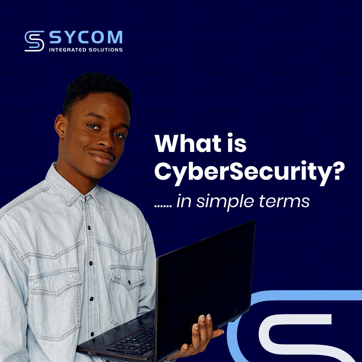 A THREAD

Sometimes, a lot of people get confused when they hear the term “cybersecurity” and they are often lost when they think of how it affects them.

To know the meaning of the term “cybersecurity”, let’s break down both of the terms - cyber and security.