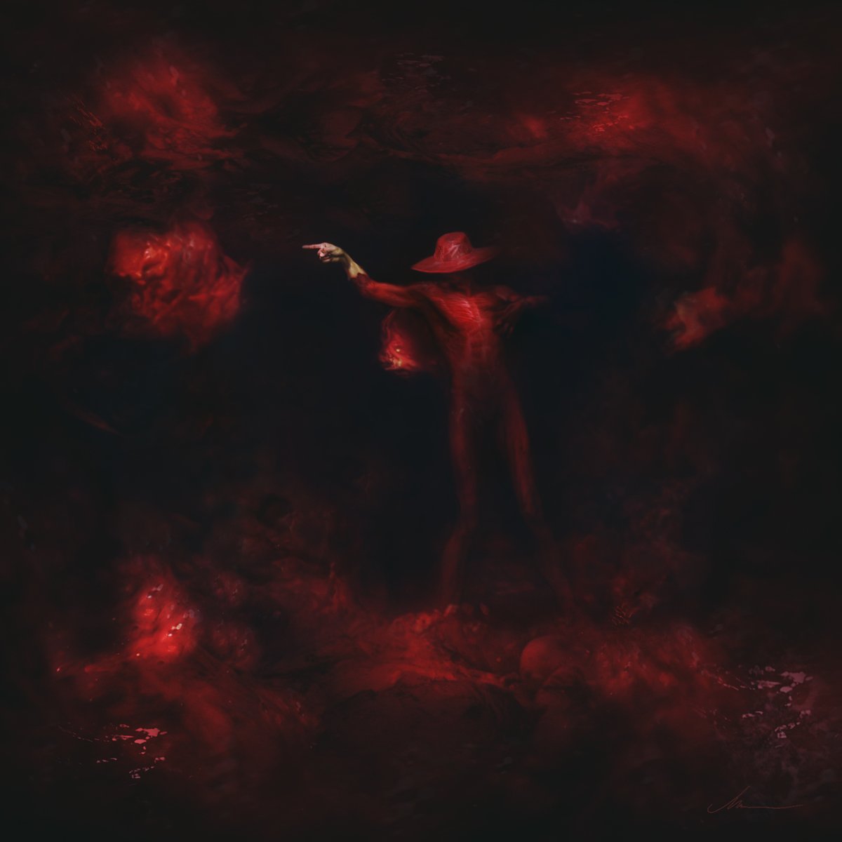 Making some very fleshy art
#creepyart
#HorrorArt #kingofpop
#hellraiser #newfkesh #skinless
#digitalillustration #scaryart