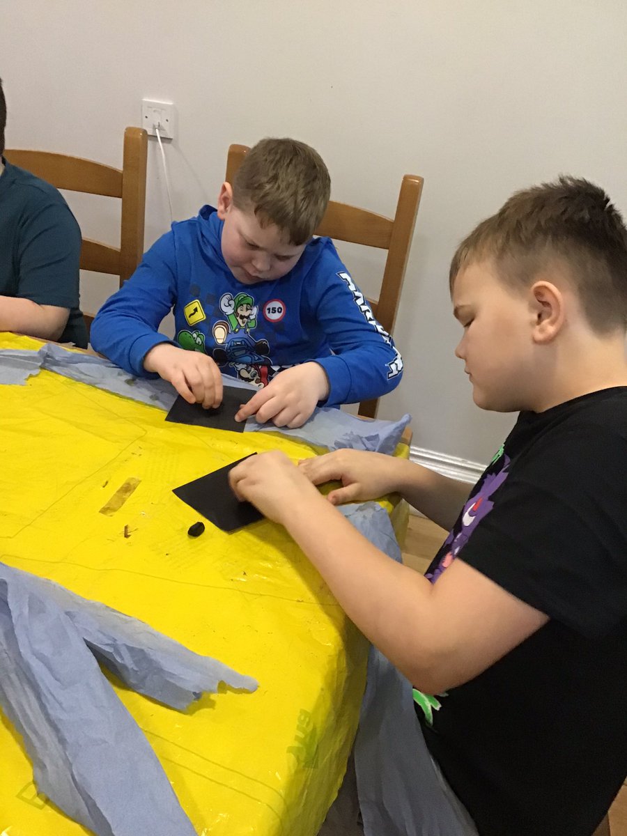 StHelensYear5's tweet photo. This evening we are taking part in a Whitby jet polishing workshop. We all get to take our piece home! https://t.co/HEmQSBTSrA