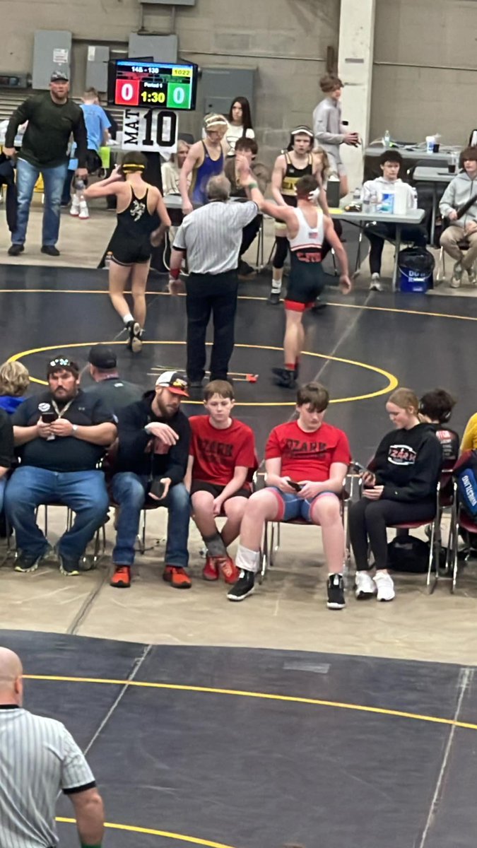 Jax wrestled great this weekend and took 3rd at Missouri Nationals!  Just beat a state champ in the picture #beast