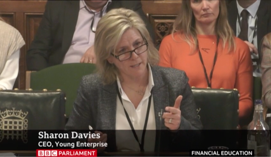 youngenterprise's tweet photo. Watch our CEO, @sdavies1971, give evidence to the #EducationSelectCommittee Inquiry, highlighting how to make #FinancialEducation more sustainable.

“Research undertaken by Young Enterprise, in partnership with @EdinburghUni, found that the best and most effective financial education was that undertaken by trained teachers.”

Want to hear more, head to the 1 hour 53 minute mark of this BBC Parliament broadcast on the BBC iPlayer: https://t.co/krelf0TSbo