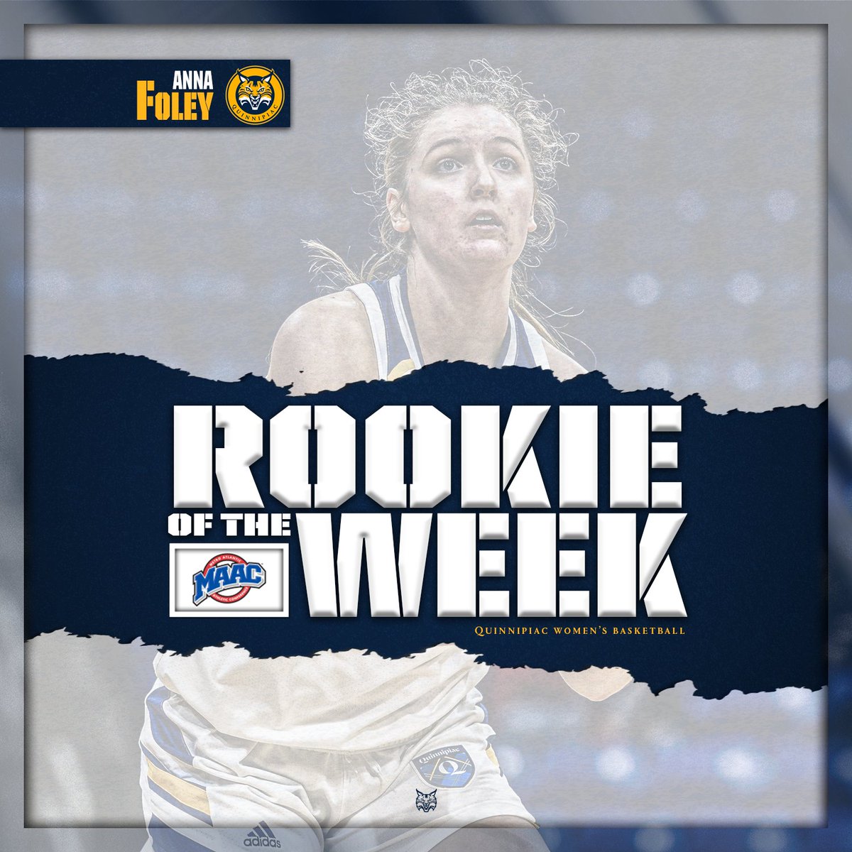 QU_WBB's tweet photo. Your MAAC 𝓟𝓵𝓪𝔂𝓮𝓻 and 𝓡𝓸𝓸𝓴𝓲𝓮 of the Week!! 

📰 READ https://t.co/QdYn2ffOoe

#Foundation🔨 https://t.co/fYfpKL6SxM