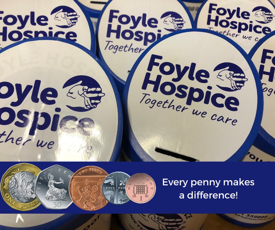 FoyleHospice's tweet image. Giving a little means a lot!

You can find our coin boxes at till points at local shops and businesses but we can also send you a small coin box for your home or business. Contact our fundraising office on 02871 359 888 or email fundraising@foylehospice.com

#change #coinhunt
