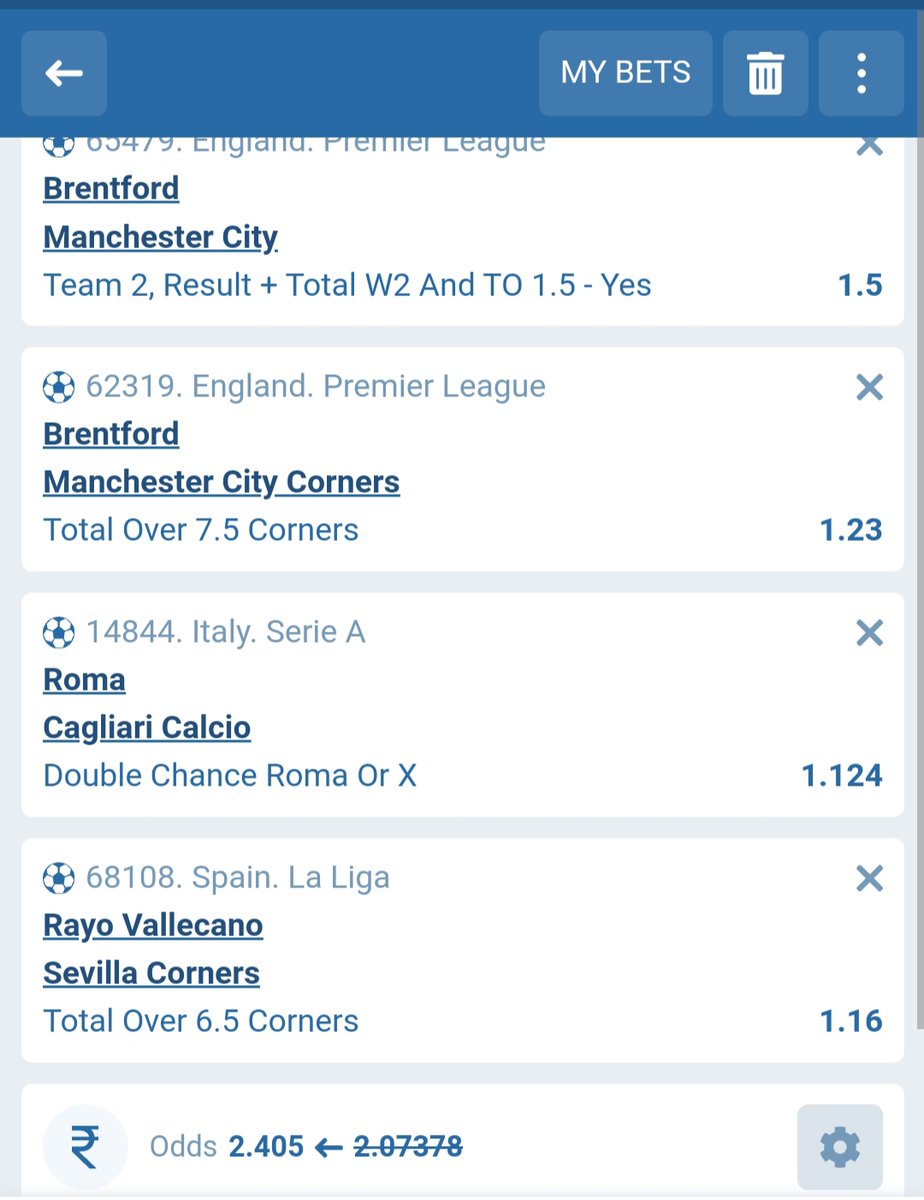 PintTips62349's tweet photo. Beautiful people! We got a brand new bet for you...odds are real good for the games tonight!

500->1200

#BREMCI #RomaCagliari #PremierLeague #SerieA #RayoSevillaFC #LALIGA https://t.co/DGq0s551SZ
