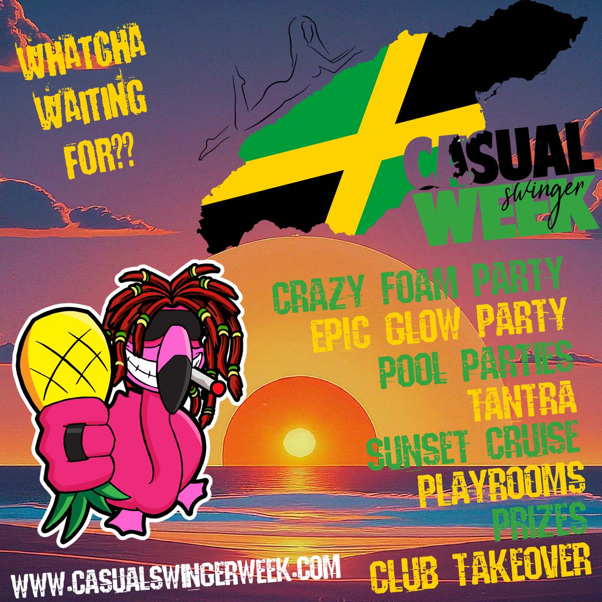 <a href="/HedonismJamaica/">Hedonism II, Negril</a> has a few rooms left we can grab for a legendary week of fun &amp; memories on the beautiful beaches of Negril.

Wait much longer &amp; you'll have #FOMO waiting to hear about it on a #podcast!  Don't miss out!

Ask about #firstresponders &amp; #military discounts!