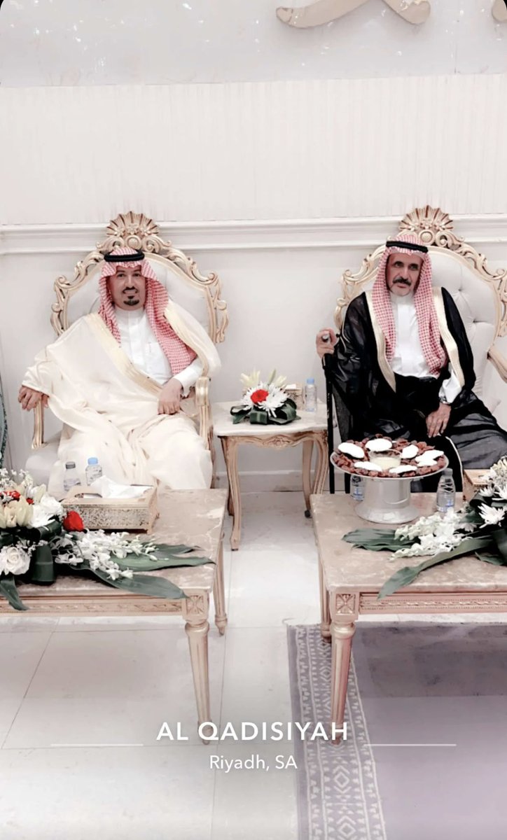 3goomy's tweet photo. صورة جمعت الوالد والشيخ / فيصل بن متعب بن سقيان في زواج بالرياض هذا الصيف 2023 https://t.co/7gnrTTDfFo