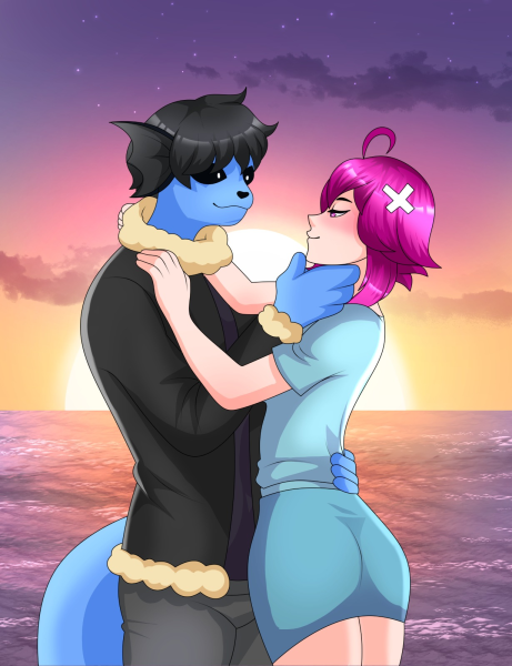 peanut_bearrr's tweet photo. Wrapped in love's embrace, where every moment is a masterpiece👩‍❤️‍👨
Commission for a discord client😊
#Commission 
#Coupleart 
#commissionart #artistontwitter https://t.co/WF3s0I68hj