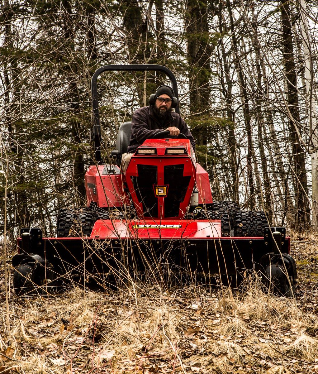 Spring is just a few months away - be ready to tackle those jobs with the Steiner 450 by your side. Shop all our landscaping attachments 👉 steinerturf.com/lawn-landscape/