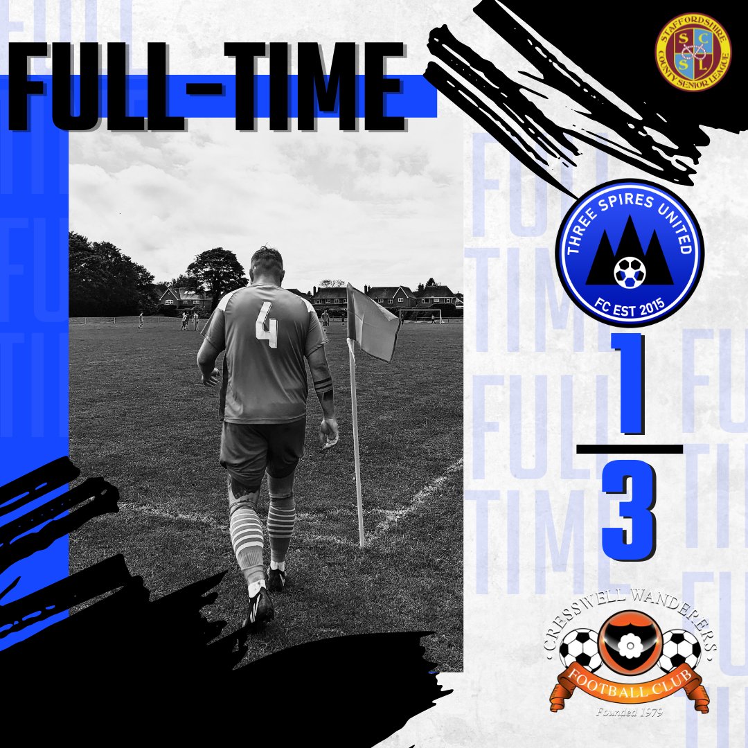 Three Spires United (@threespiresutd) on Twitter photo 🔵⚪⚽ FULL TIME RESULT 1 - 3 ⚽⚪🔵
A solid display from Spires was no match for Cresswell's highly clinical finishing.
<a href="/staffscountysl/">Staffordshire County Senior League</a>
<a href="/CWFCTangs1979/">Cresswell Wanderers FC First and Reserves Team</a>
⚽🔵 UTS 🔵⚽ 🔵⚪⚽ FULL TIME RESULT 1 - 3 ⚽⚪🔵
A solid display from Spires was no match for Cresswell's highly clinical finishing.
<a href="/staffscountysl/">Staffordshire County Senior League</a>
<a href="/CWFCTangs1979/">Cresswell Wanderers FC First and Reserves Team</a>
⚽🔵 UTS 🔵⚽