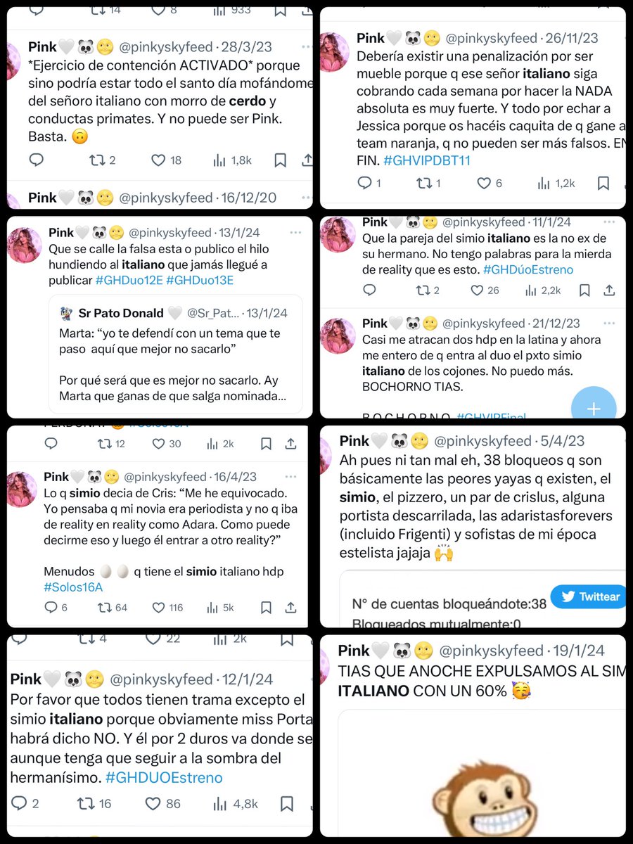 Sassenach_86's tweet image. Ésta es una de las máximas representantes del portismo, una de las que Cristina sigue y aplaude, juzguen ustedes mism@s.
#LCDLF4 🤮🤮🤮🤮🤮🤮🤮🤮🤮