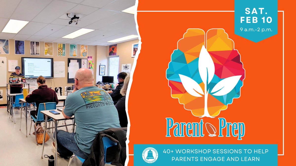 📅 Westerville City Schools' annual Parent Prep workshop series is Saturday, Feb. 10 at Minerva Park Middle School.

Attendees don't need to register. They can map out their schedule from among 4️⃣0️⃣+ sessions on a variety of topics: tinyurl.com/4kz25uyh