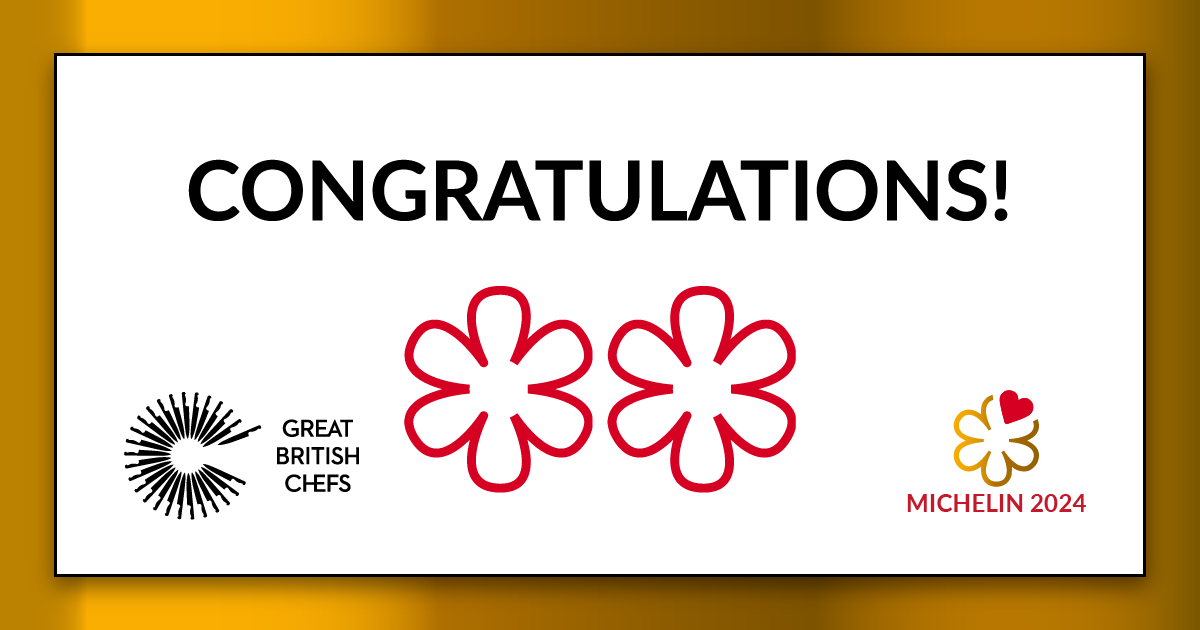 Congratulations to @aktarislam and @opheemtweets  for being awarded two Michelin stars! 🌟#MICHELINguideGBI #MICHELINstar24
