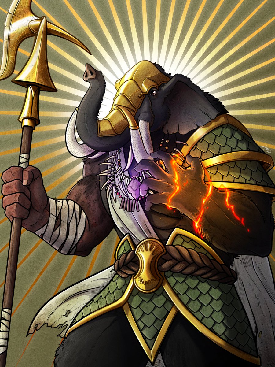 Joey_Piccasso's tweet photo. Commissioned piece for a D&amp;D character https://t.co/hpWFsoahun