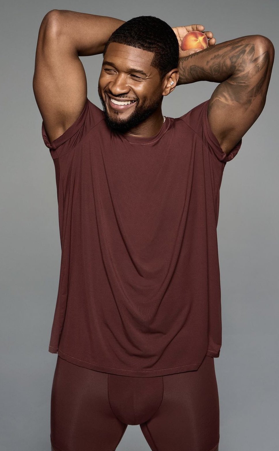 Usher Is The Face Of SKIMS' Newest Menswear Campaign