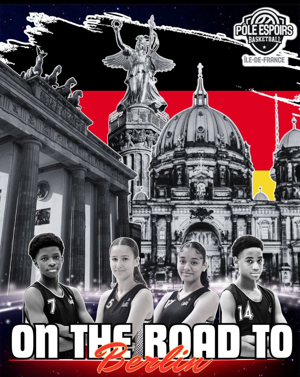 On the road to Berlin ✈️🇩🇪

👀Tournée à l’étranger pour notre Pôle Espoir Féminin et Masculin qui va se dérouler du 12 au 16 Février ! 

À l’occasion de ce déplacement nos jeunes pourront se confronter au U17G et au U16F de l’Alba Berlin ainsi que différentes équipes locales 🙌🏻